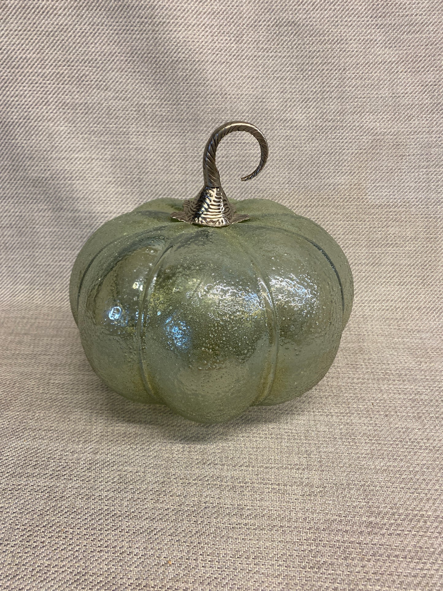 Glass Pumpkin - Turquoise