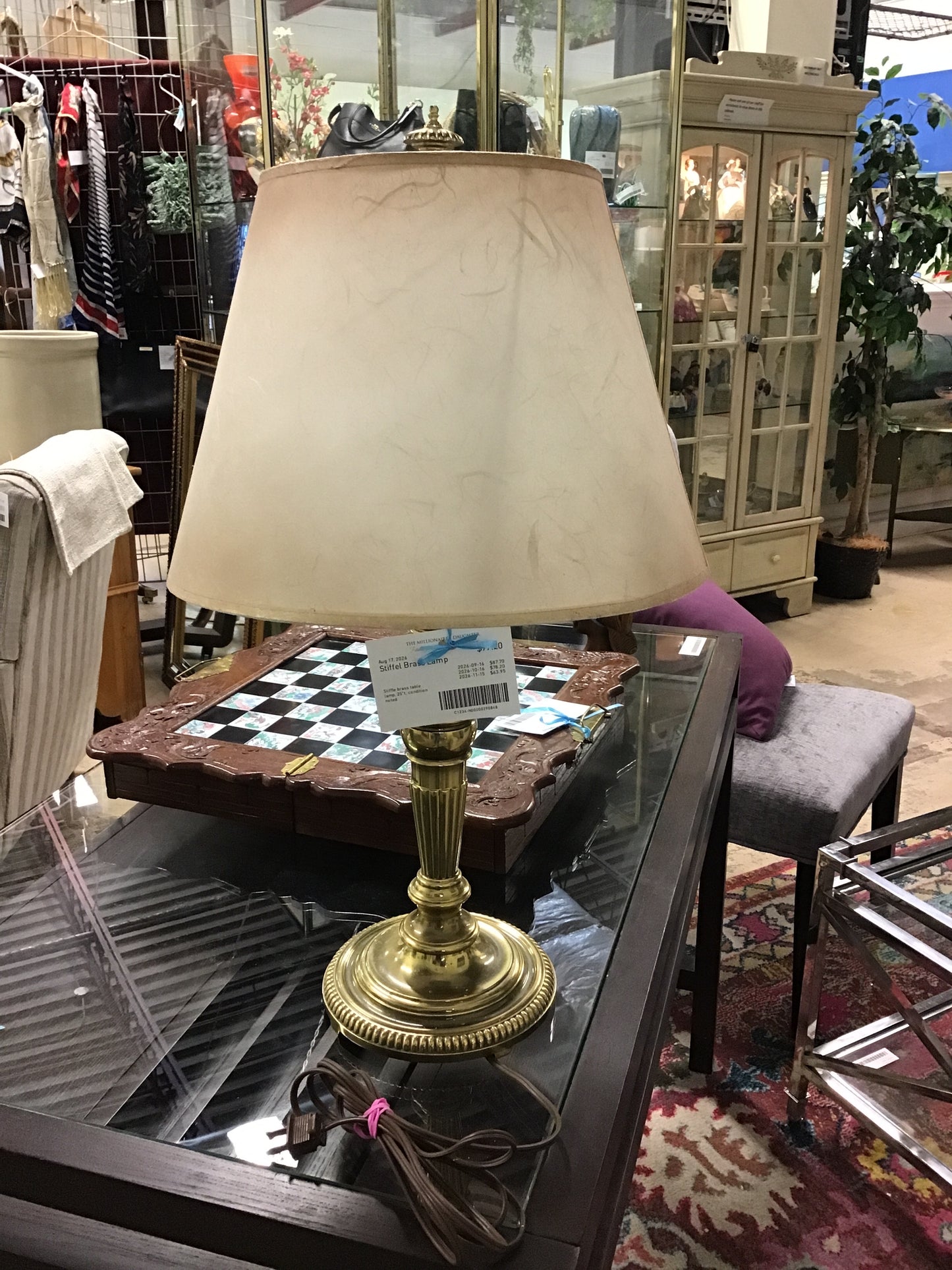 Stiffel Brass Lamp