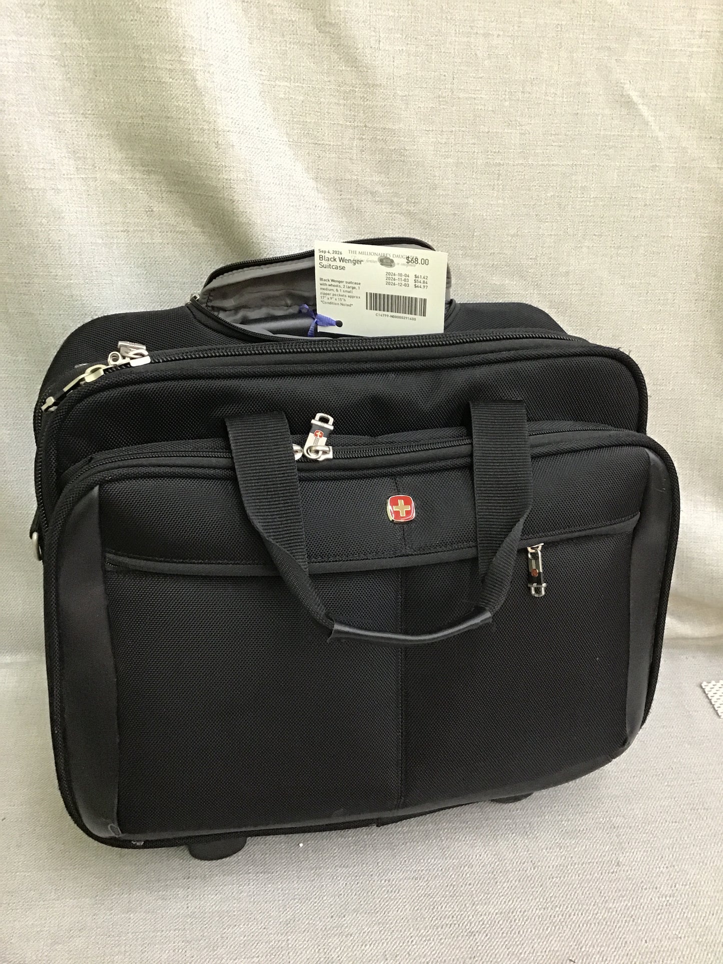 Black Wenger Suitcase