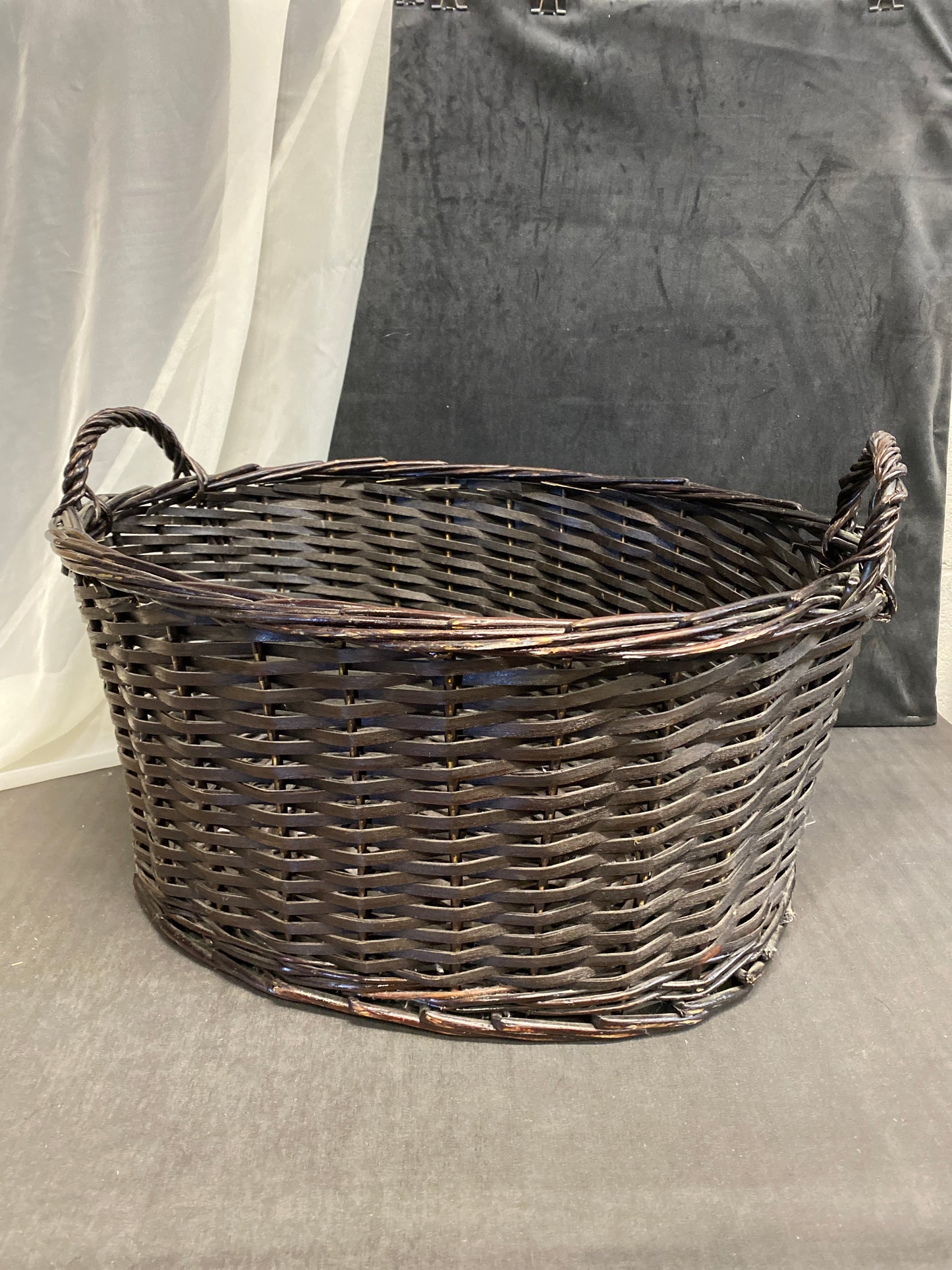 Wicker Basket - Brown