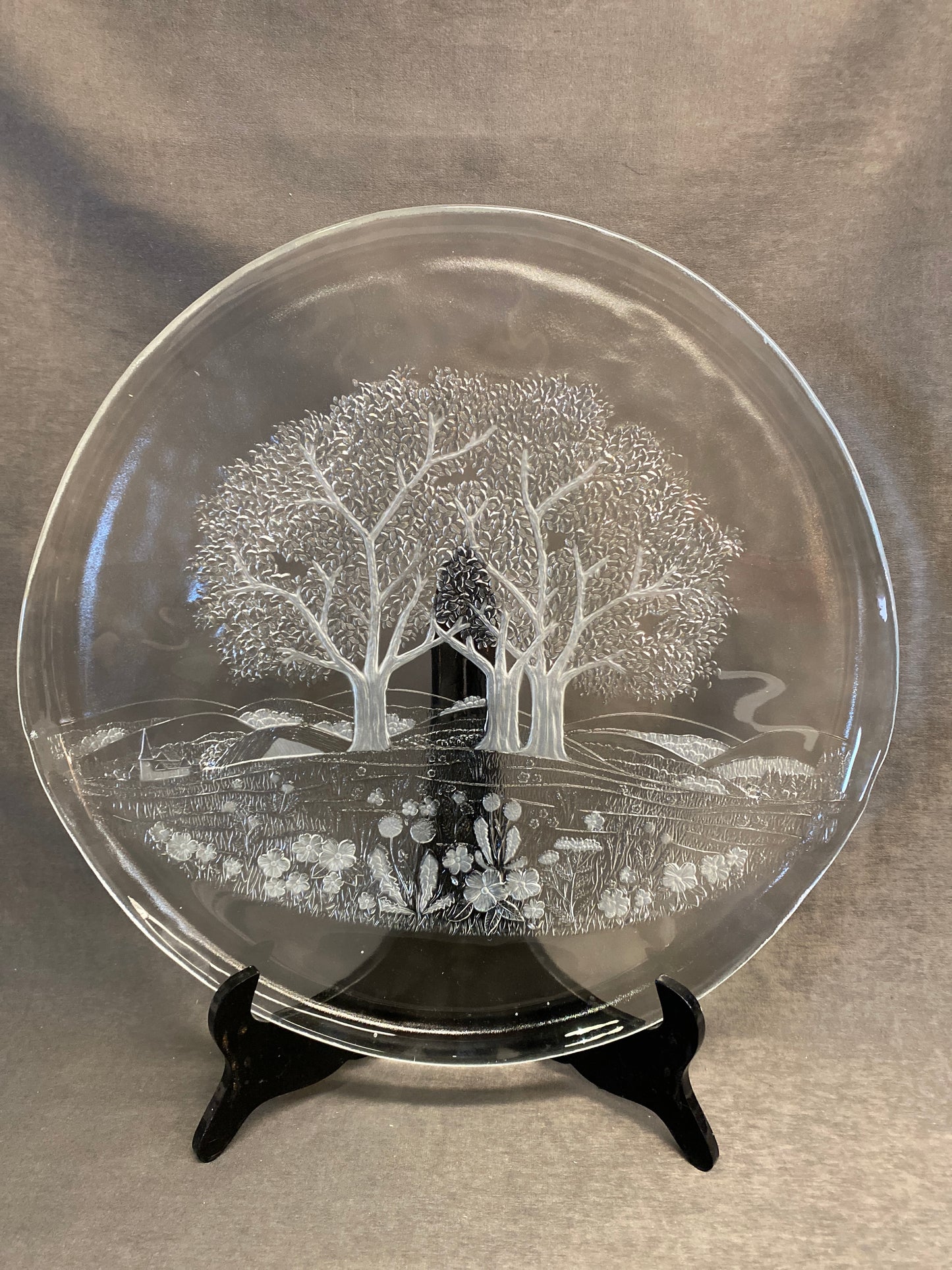 Studio Nova "Sun Valley" Glass Platter