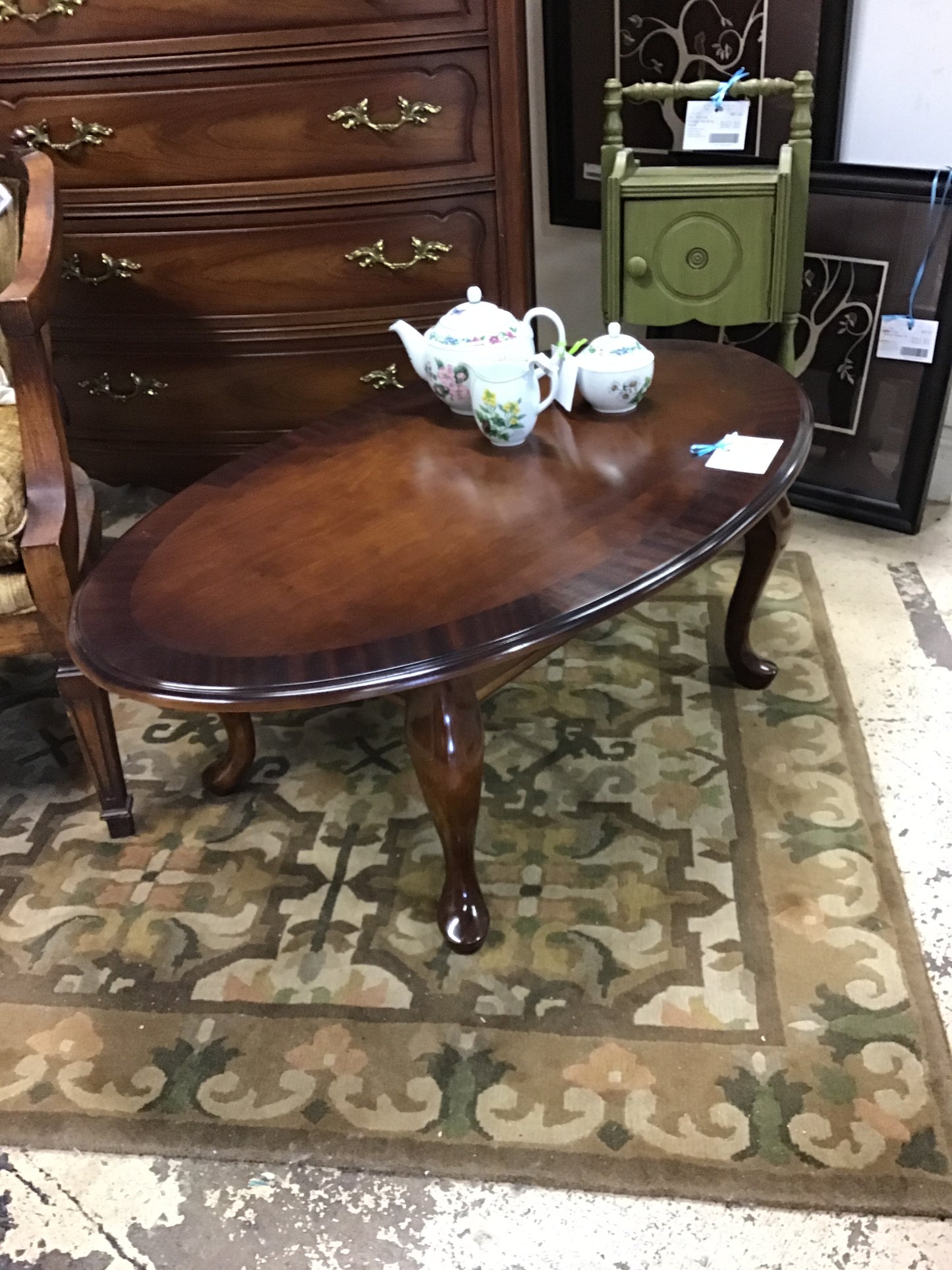Oval Coffee Table