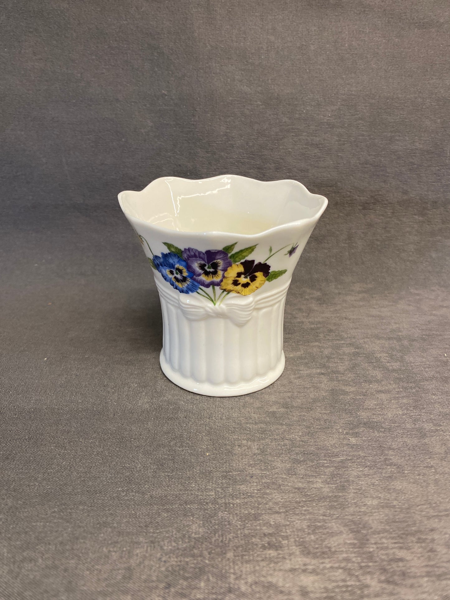 Belleek "Enchanted Garden" Votive Holder