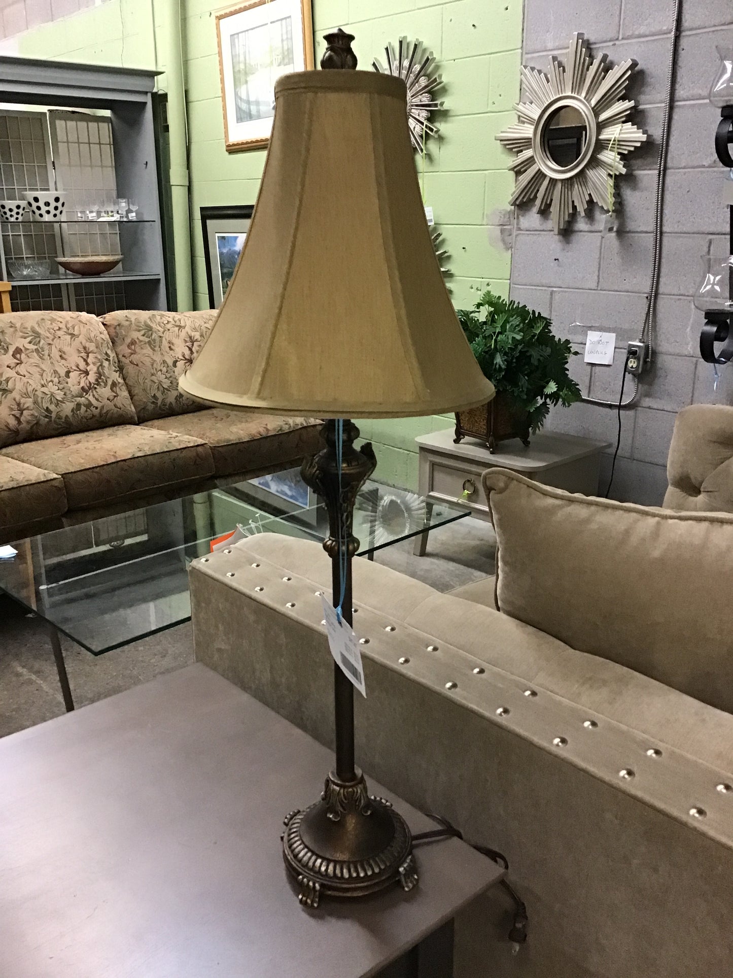 Buffet Lamp - Bronze Tone