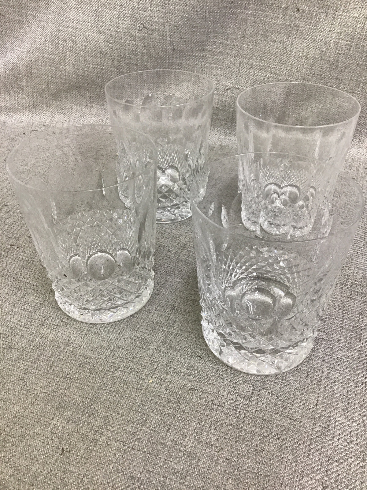 Waterford Crystal 'Colleen' Old Fashioned Glasses (4)