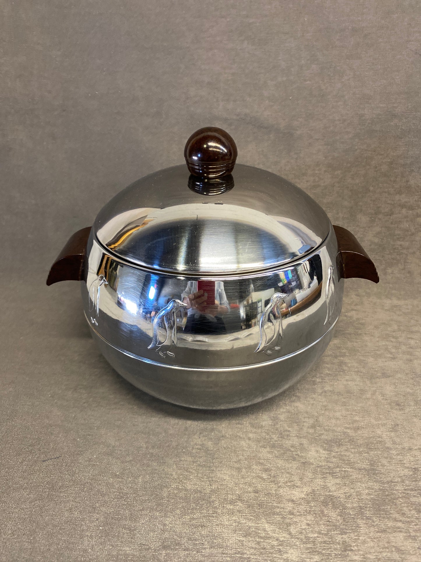 Vintage West Bend Ice Bucket - Penguin