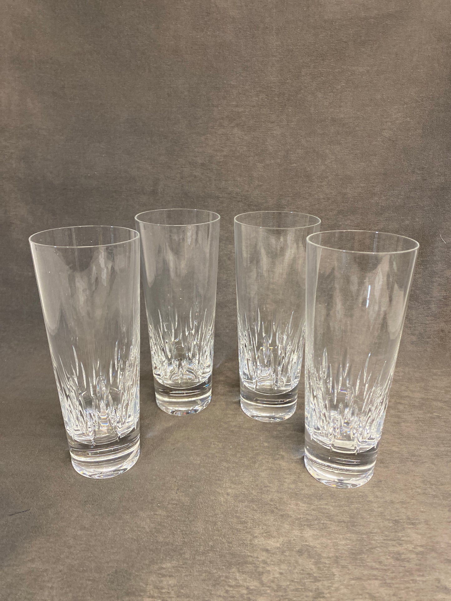 Set 4 Wedgwood Crystal Highballs