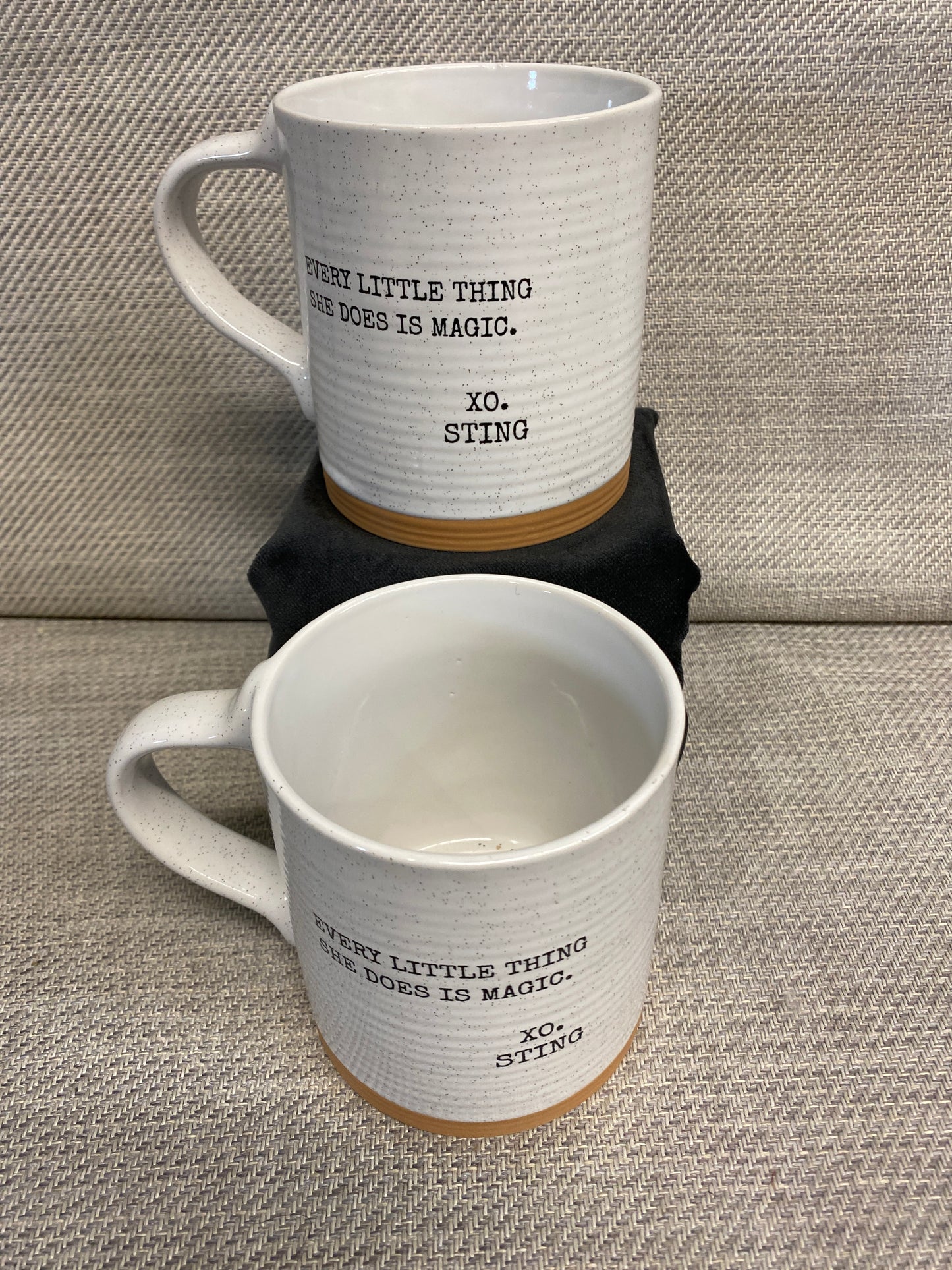 New! PAIR Quote Mugs - Sting