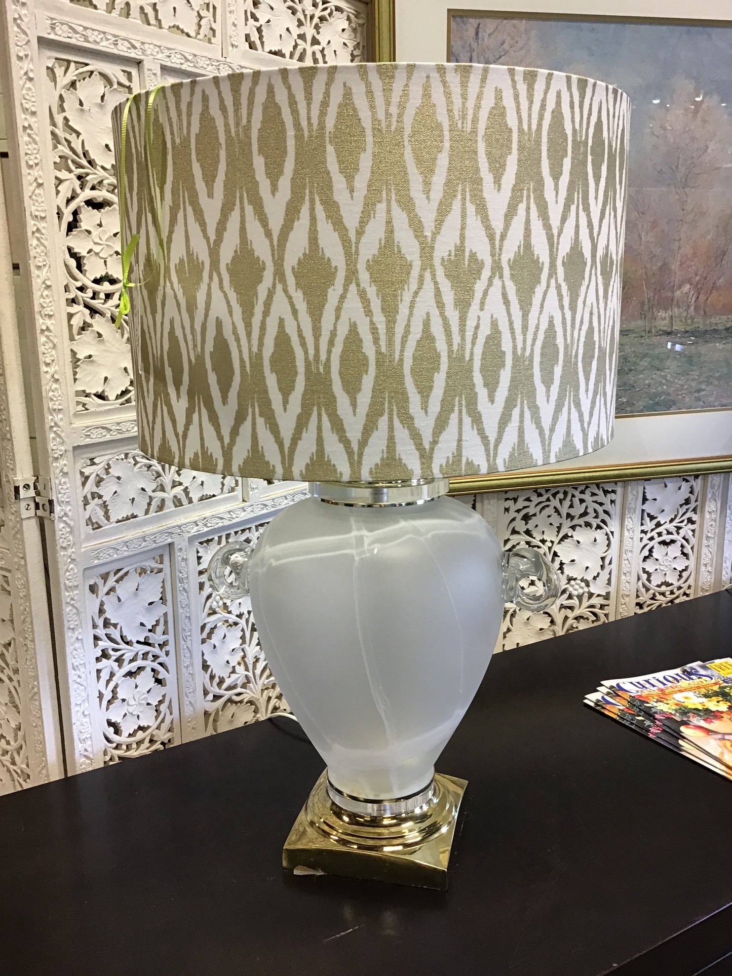 Table Lamp - Frosted Glass
