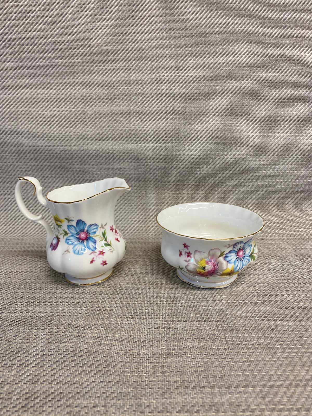 Royal Albert Cream & Sugar