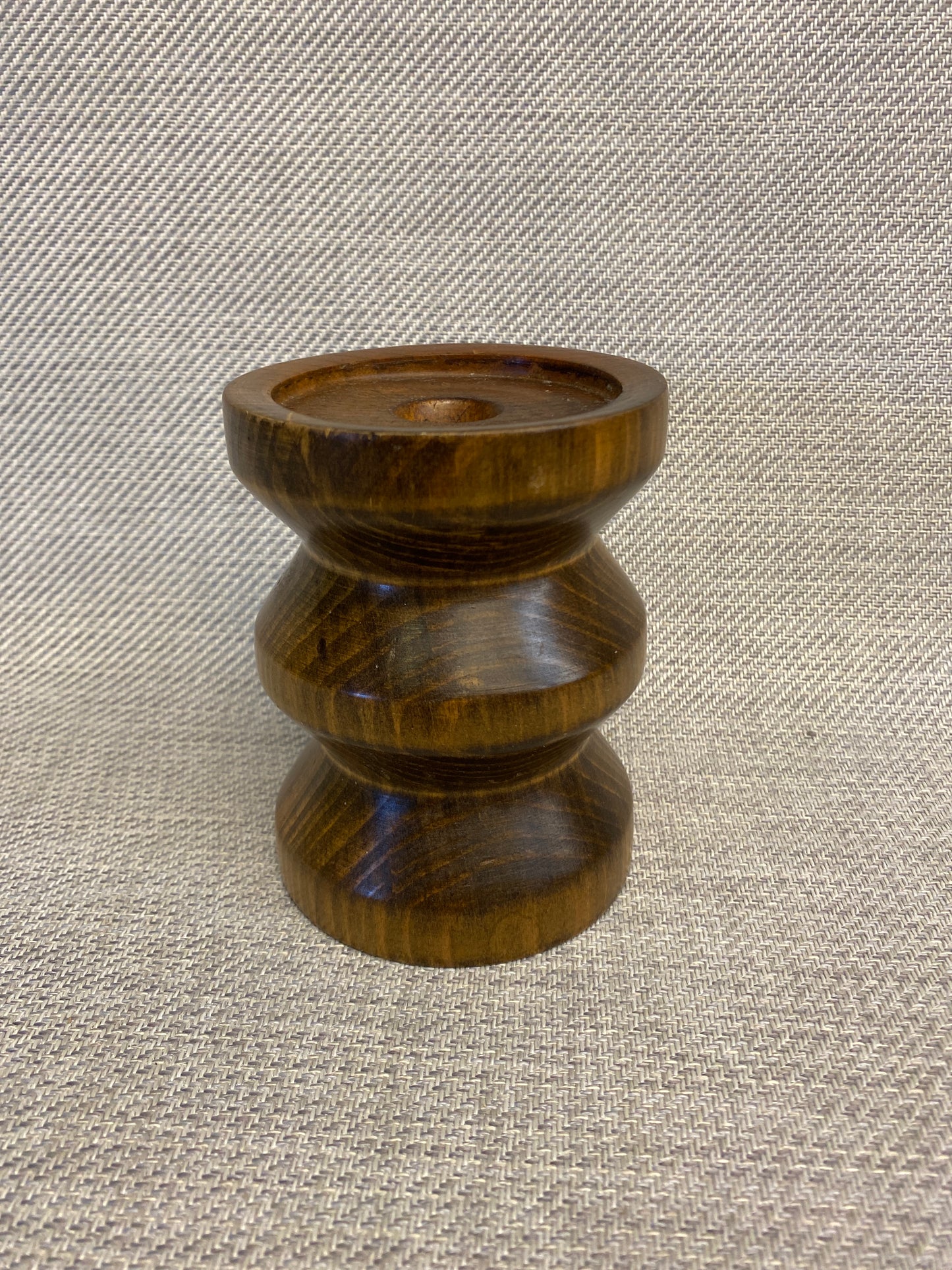 Ent Works Wood Candleholder