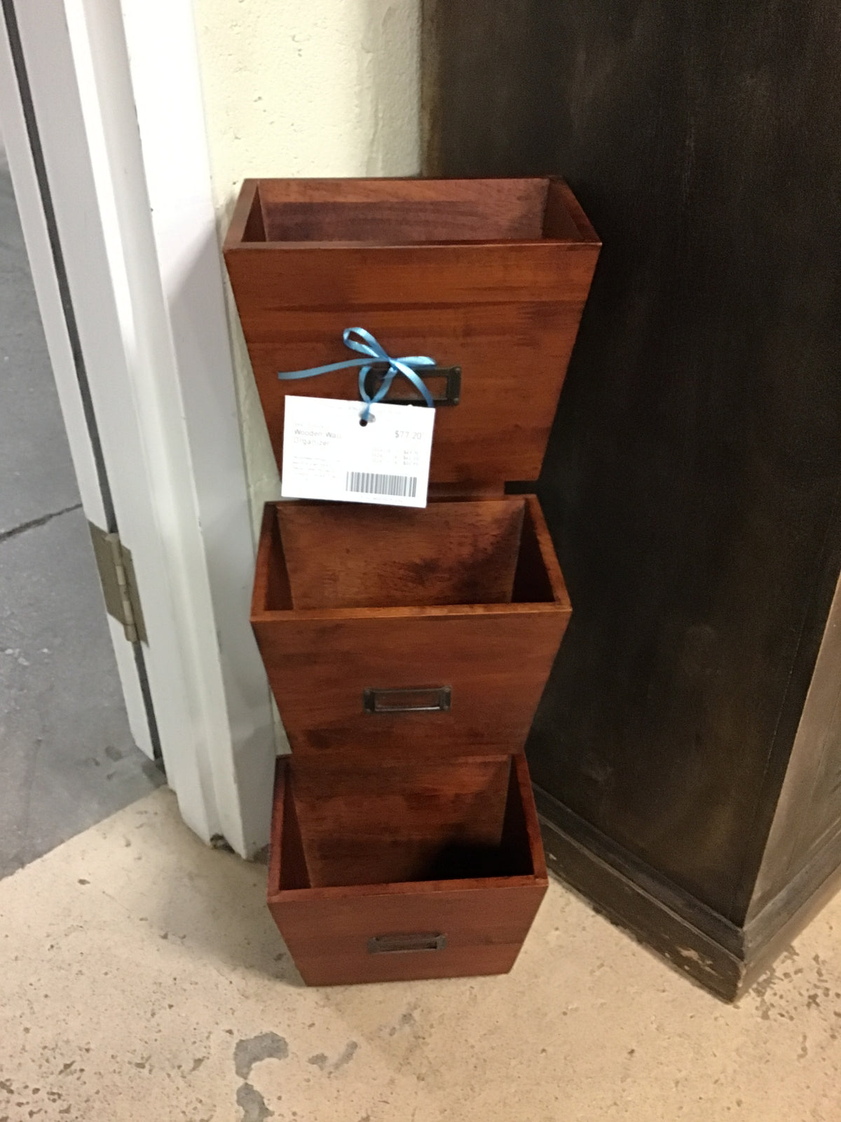 Wooden Wall Organizer