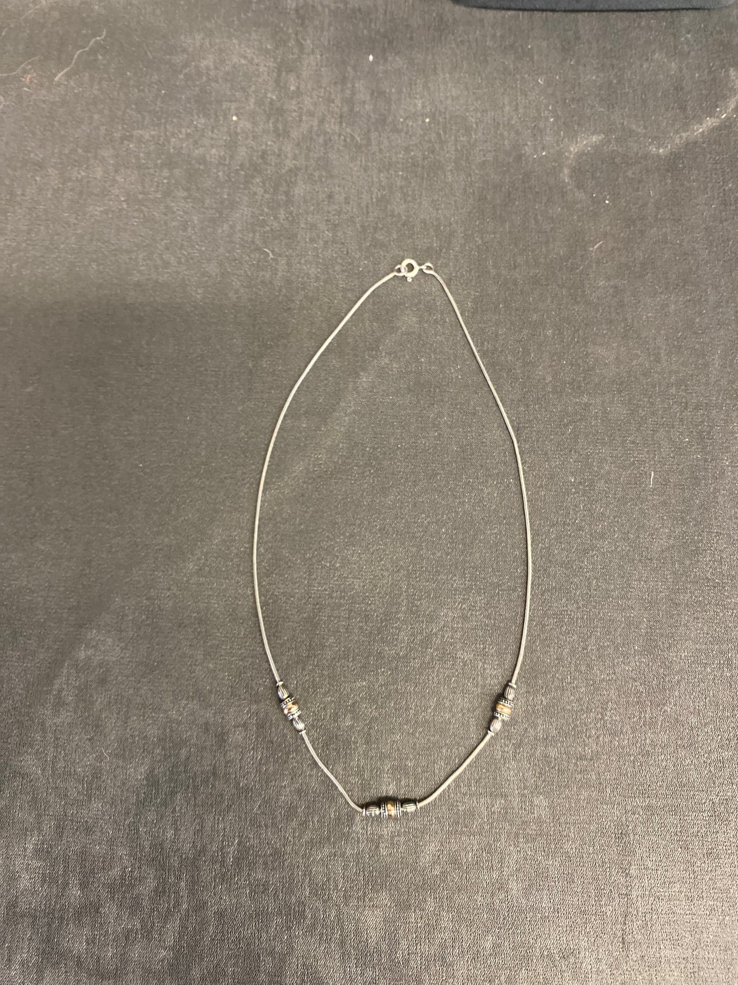 925 Silver Necklace - Snake Chain