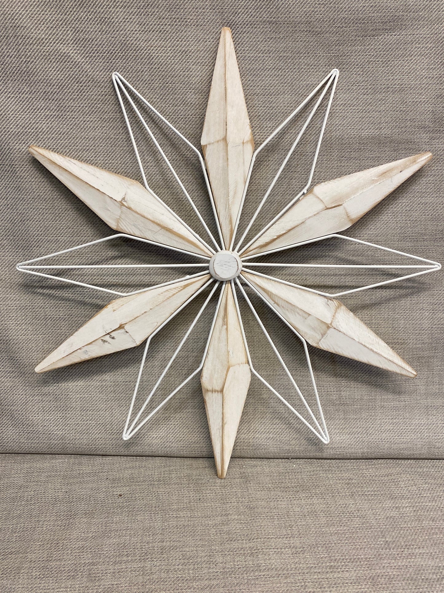 NEW! Wall Decor - Metal & Wood Star