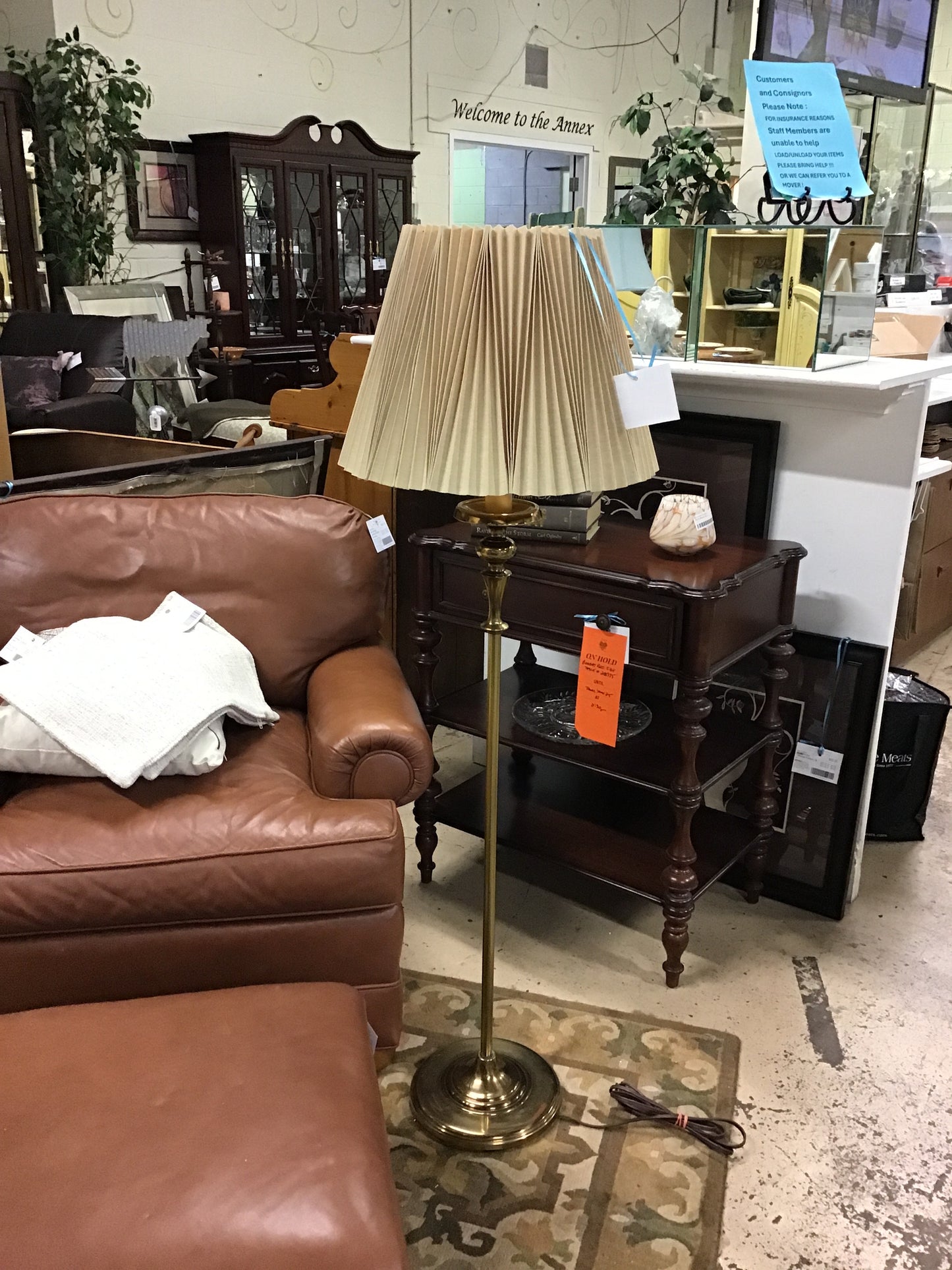 Brass Floor Lamp