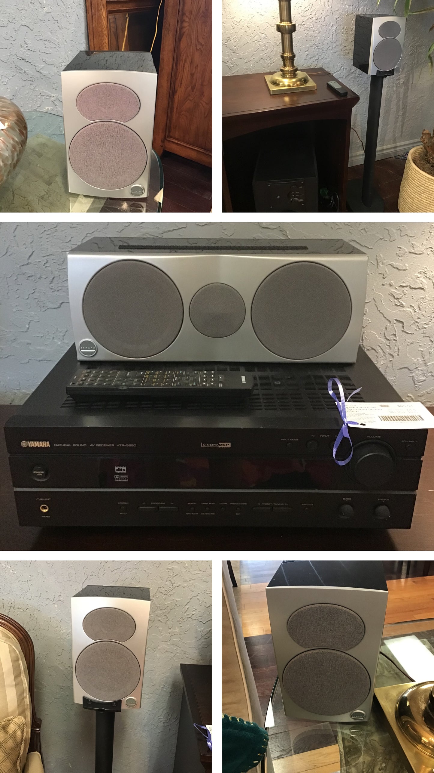 Yamaha Receiver & Surround Sound System