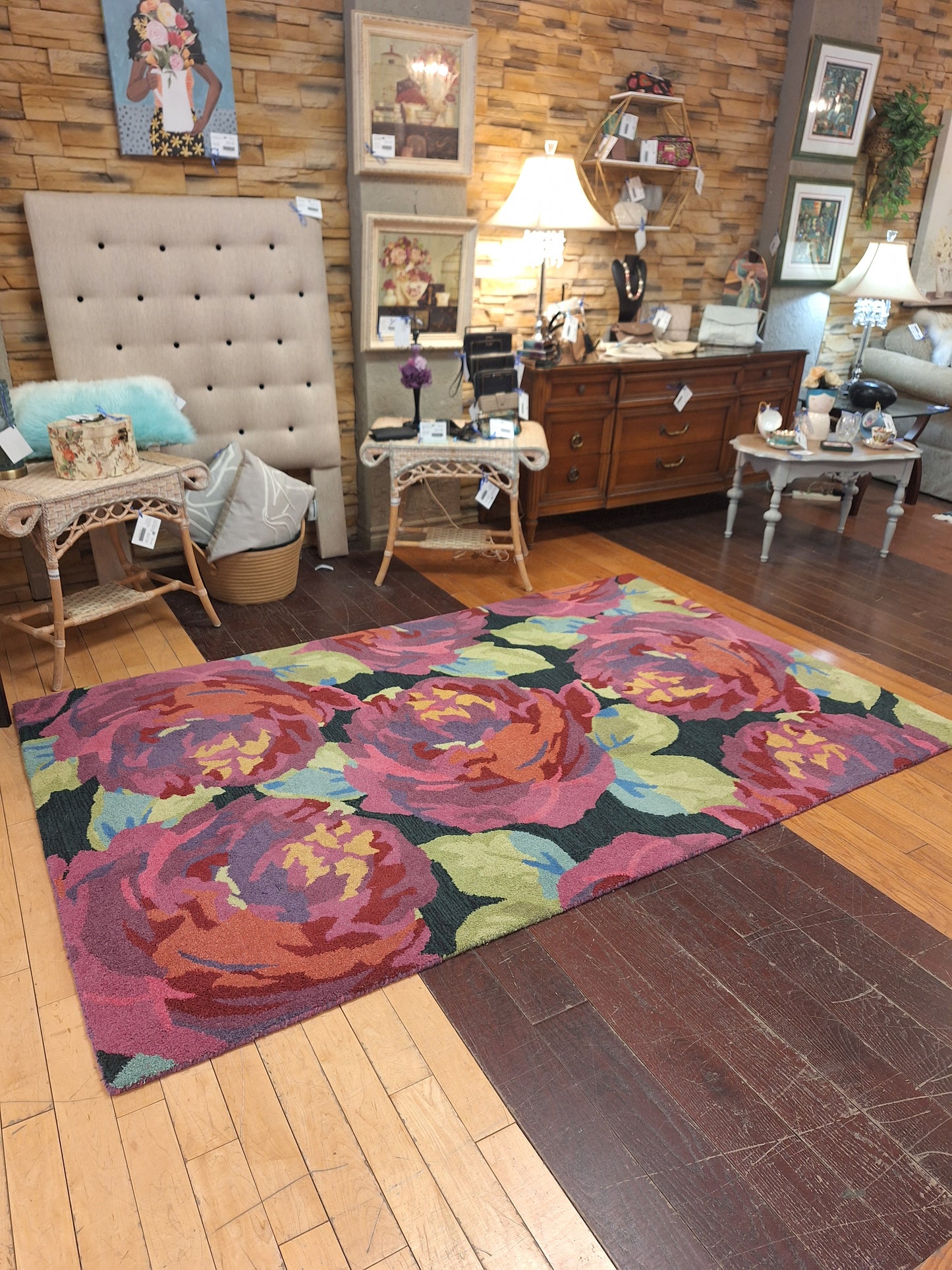 New! Roses Area Rug