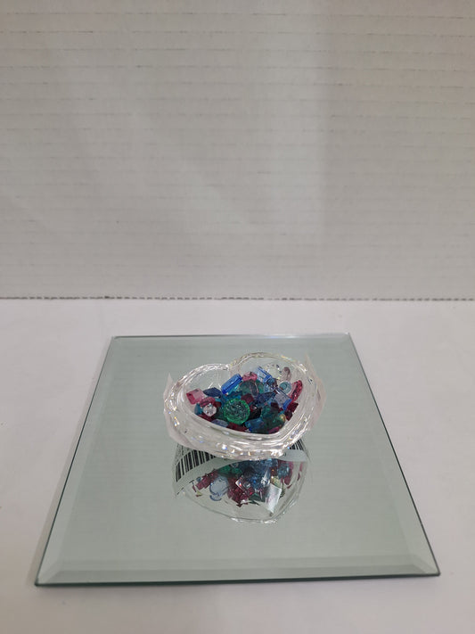 Swarovski 'Sweetheart' Jewel Bowl w Jewels