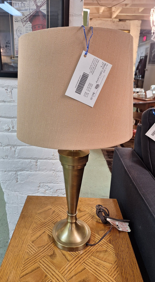Metal Table Lamp- 27"h