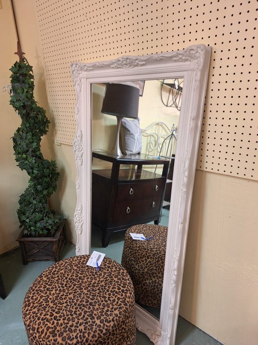 Painted Framed Mirror