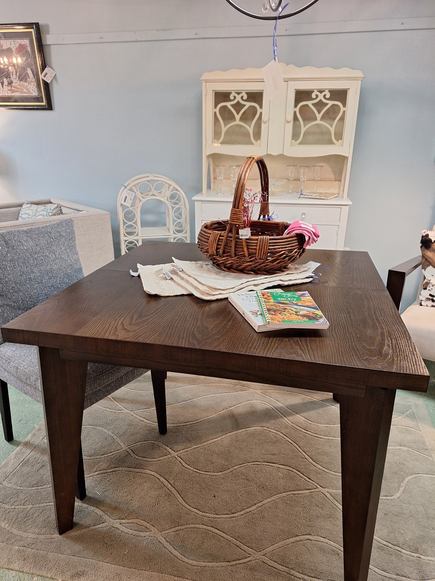 West Elm Angled Leg Dining Table