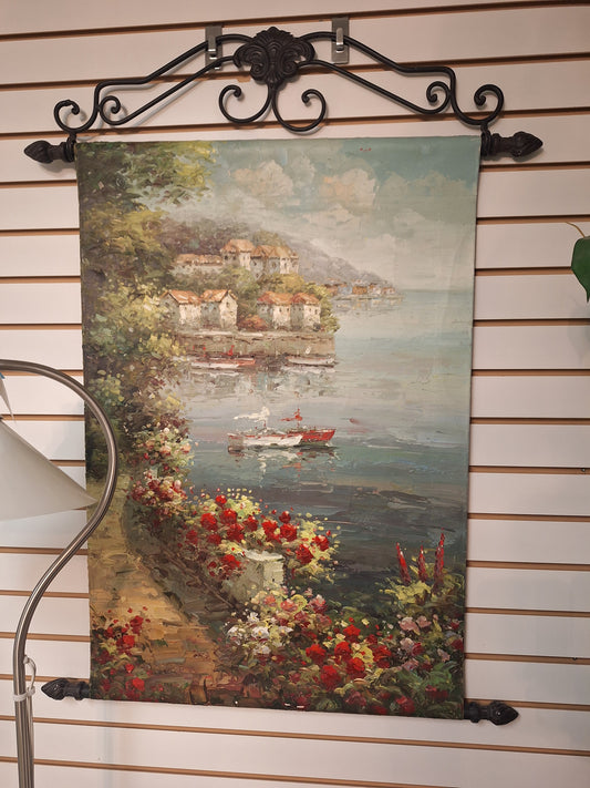 Unique Painted Scroll Artwork