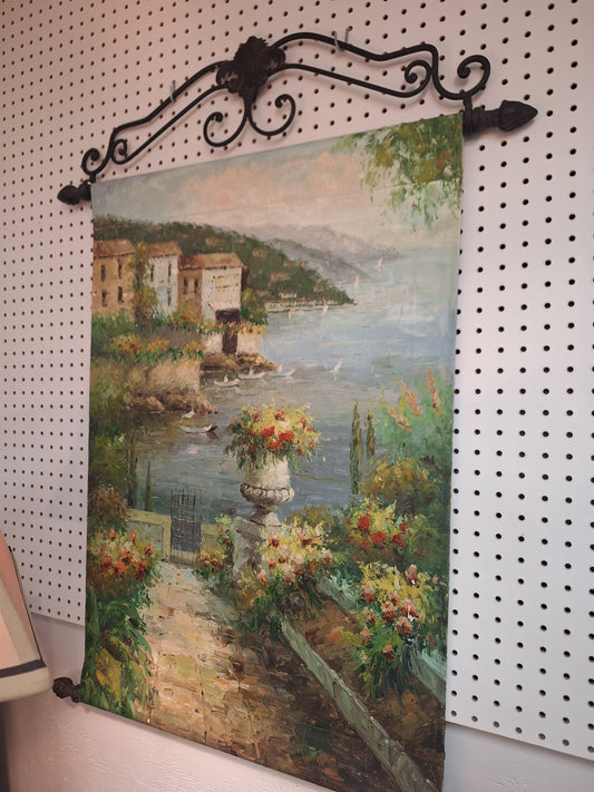 Unique Painted Scroll Artwork