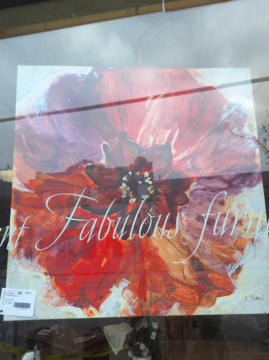 Water Garden Stretched Canvas Art