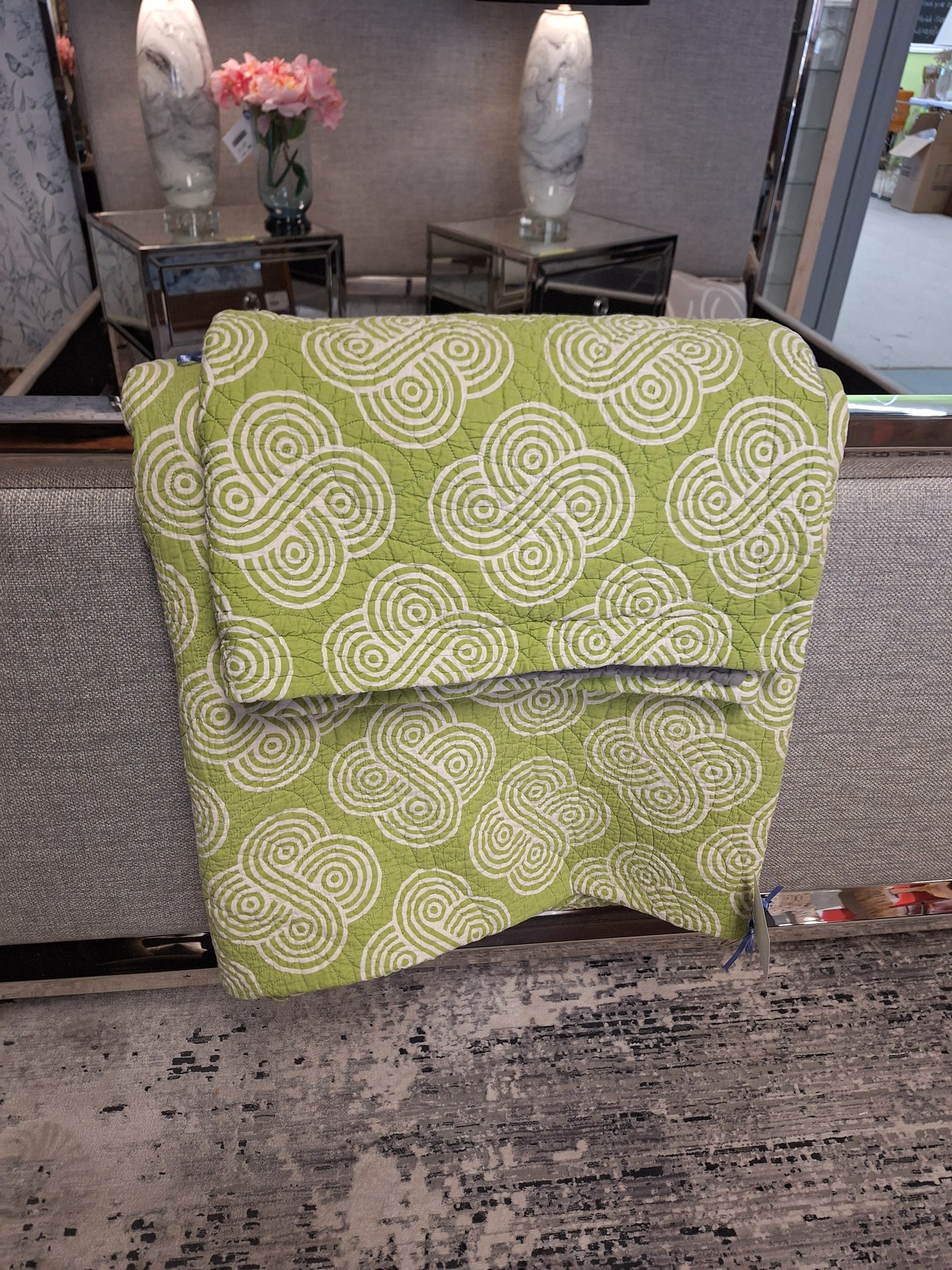 New! Jonathan Adler King Size Bedspread Set