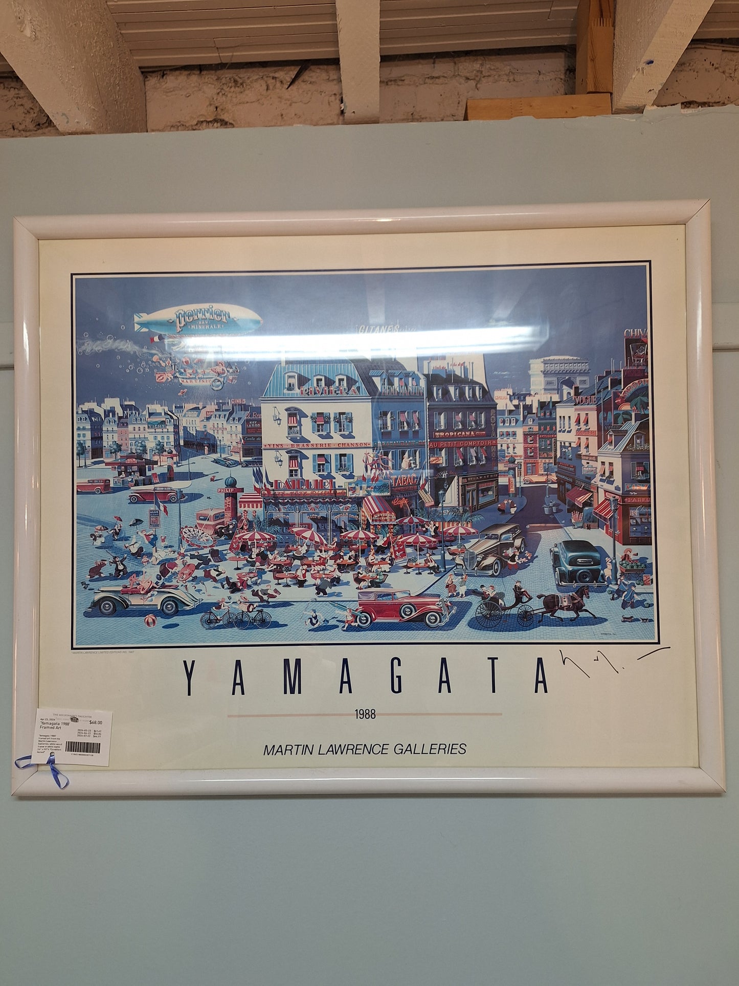 'Yamagata 1988' Framed Art