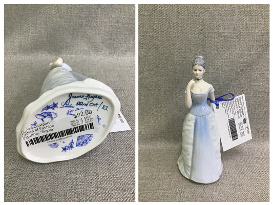 Signed Coalport Ladies of Fashion Figurine- 'Emma'