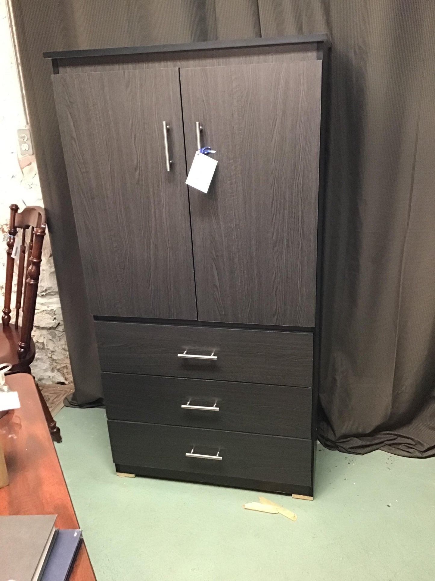 Dark Wood Armoire