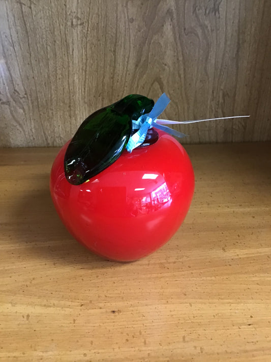 Red Glass Apple