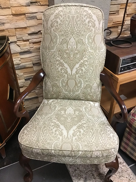Vintage Queen Anne Armchair