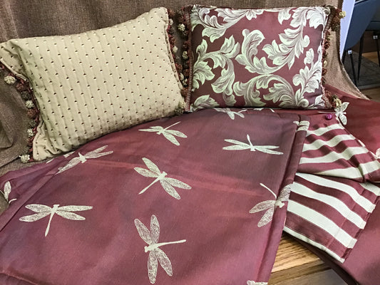 Dragonflies DOUBLE Bedspread Set