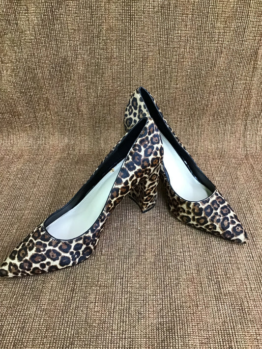 White House Black Market Calf Hair Pumps