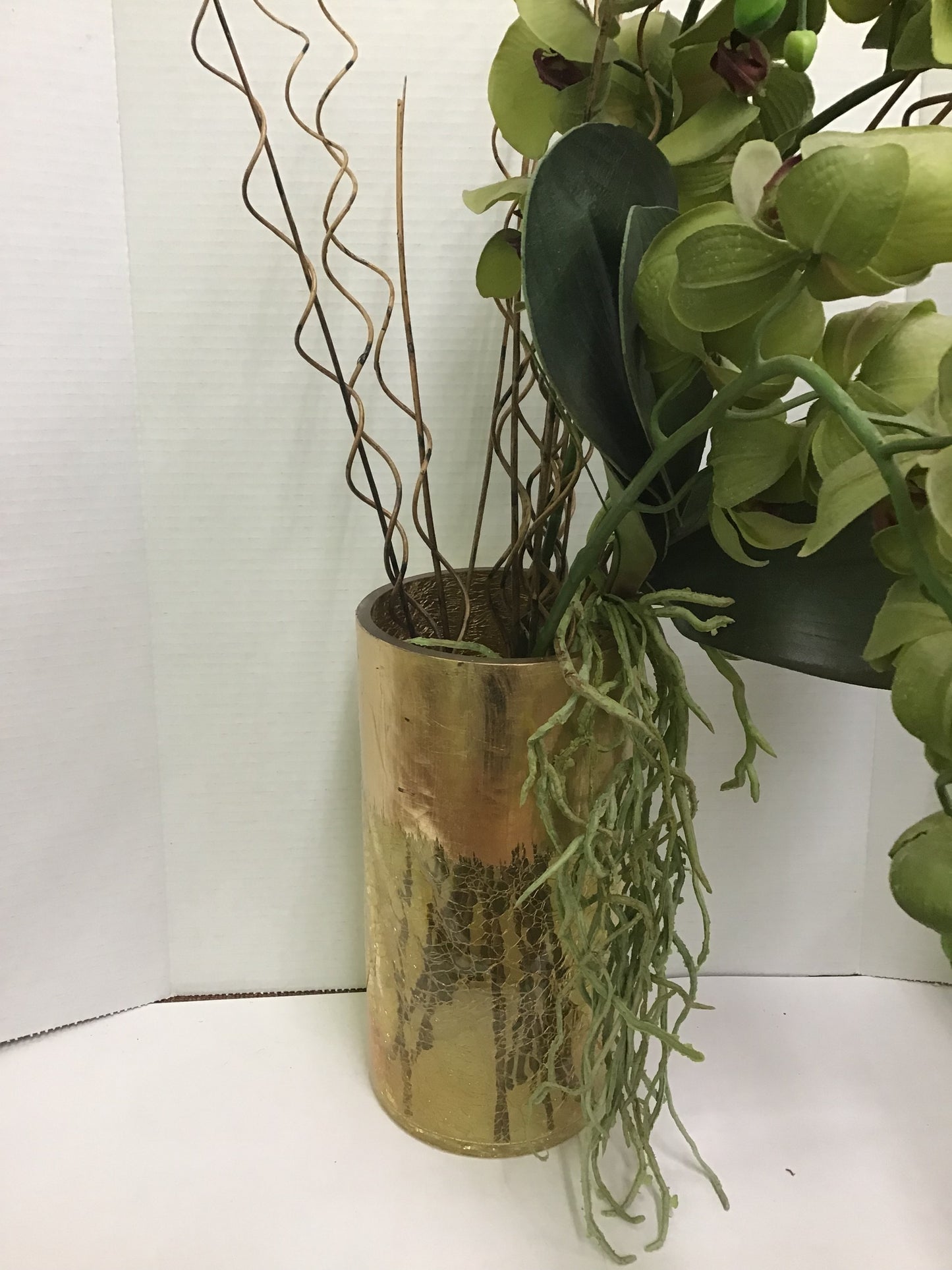 Glass Hurricane Candle Holder