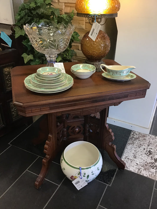 Dark Wood Accent Table