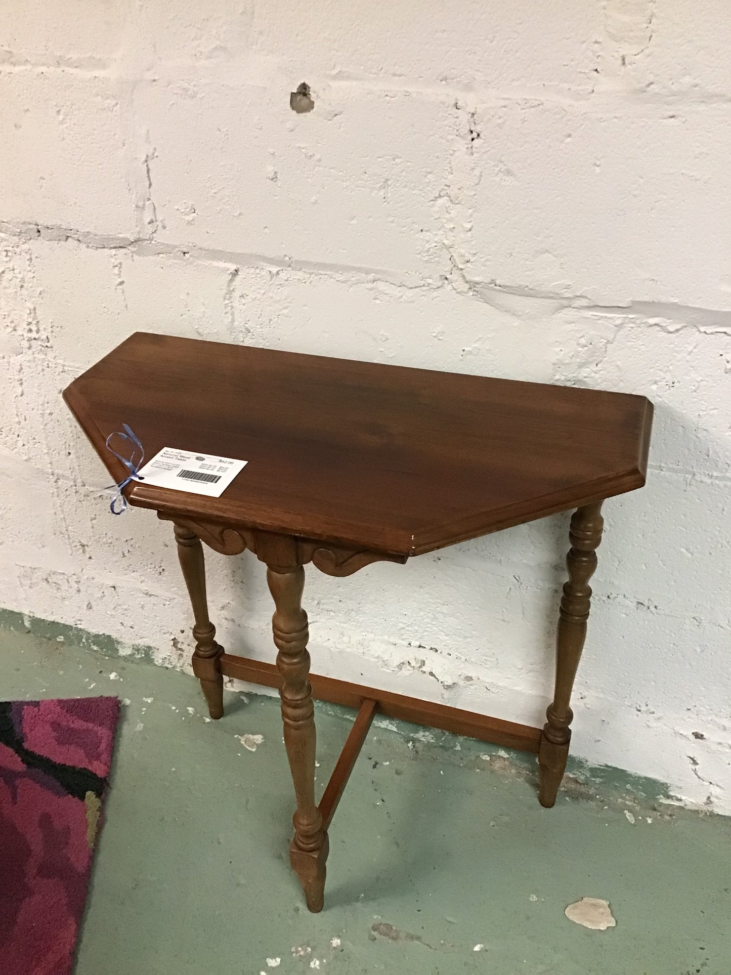 Natural Wood Accent Table