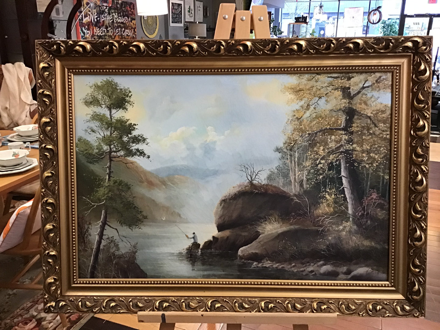 Herman Pils Original Artwork 'The Fisherman...'