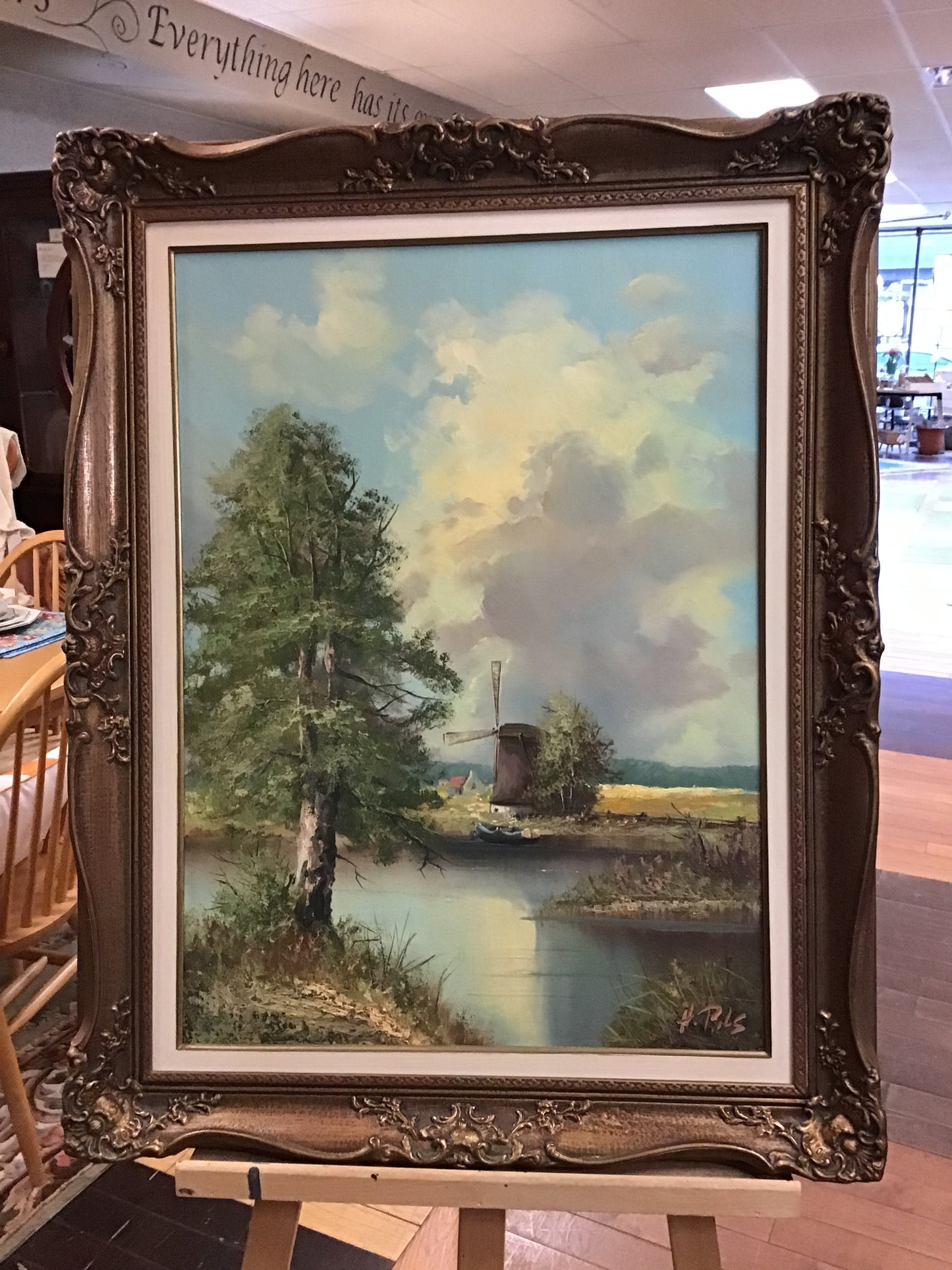 Herman Pils Framed Original Artwork