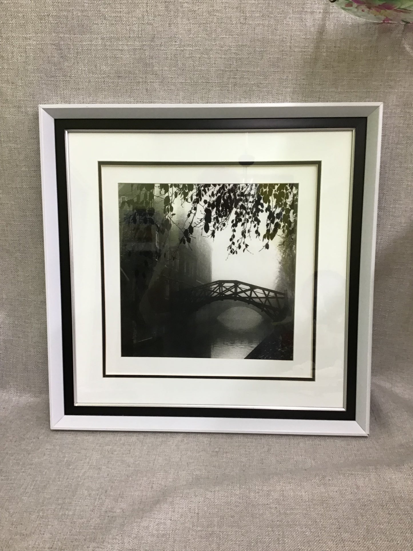 Black & White Print in Frame