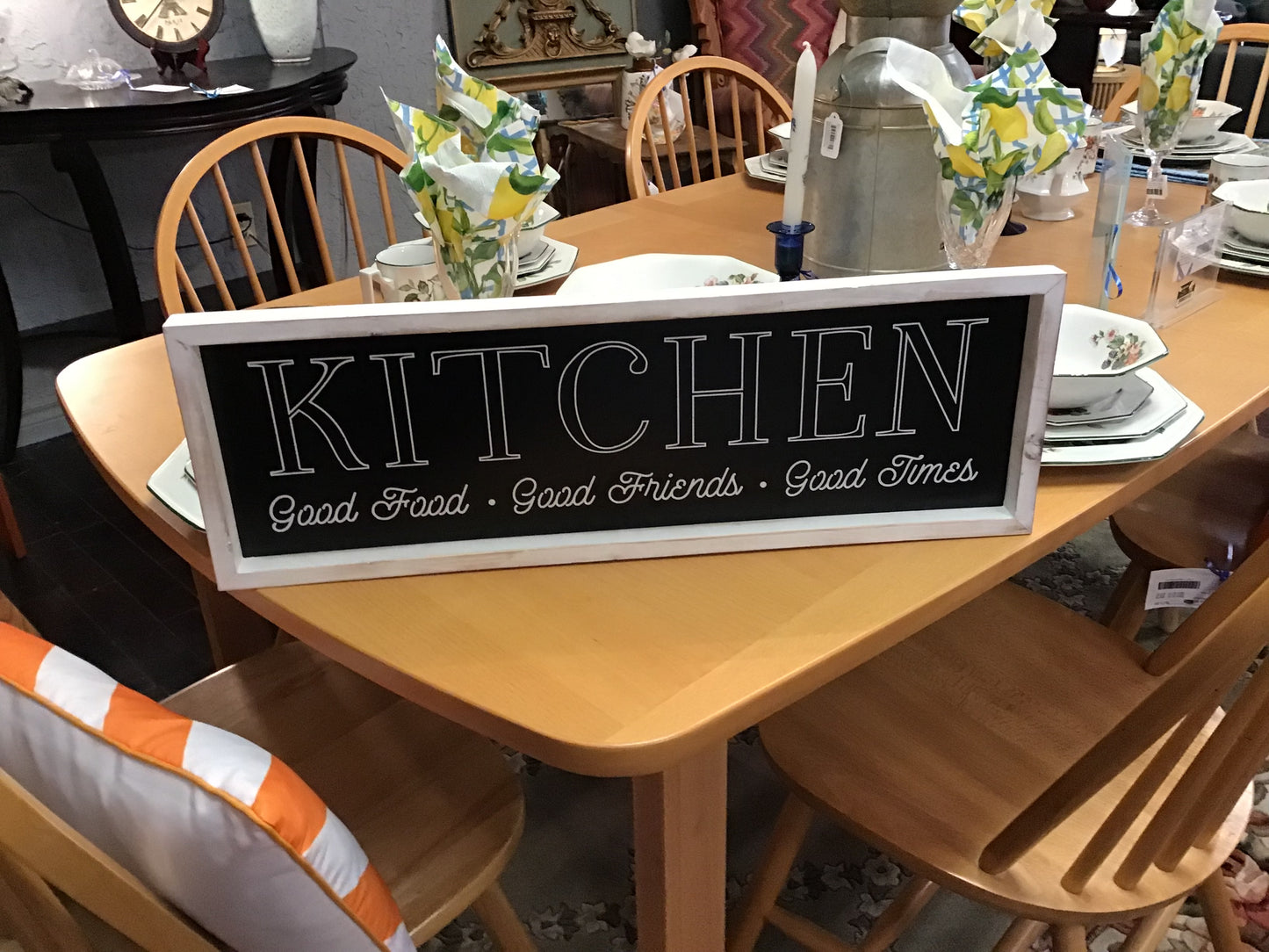 Wooden Kitchen Sign
