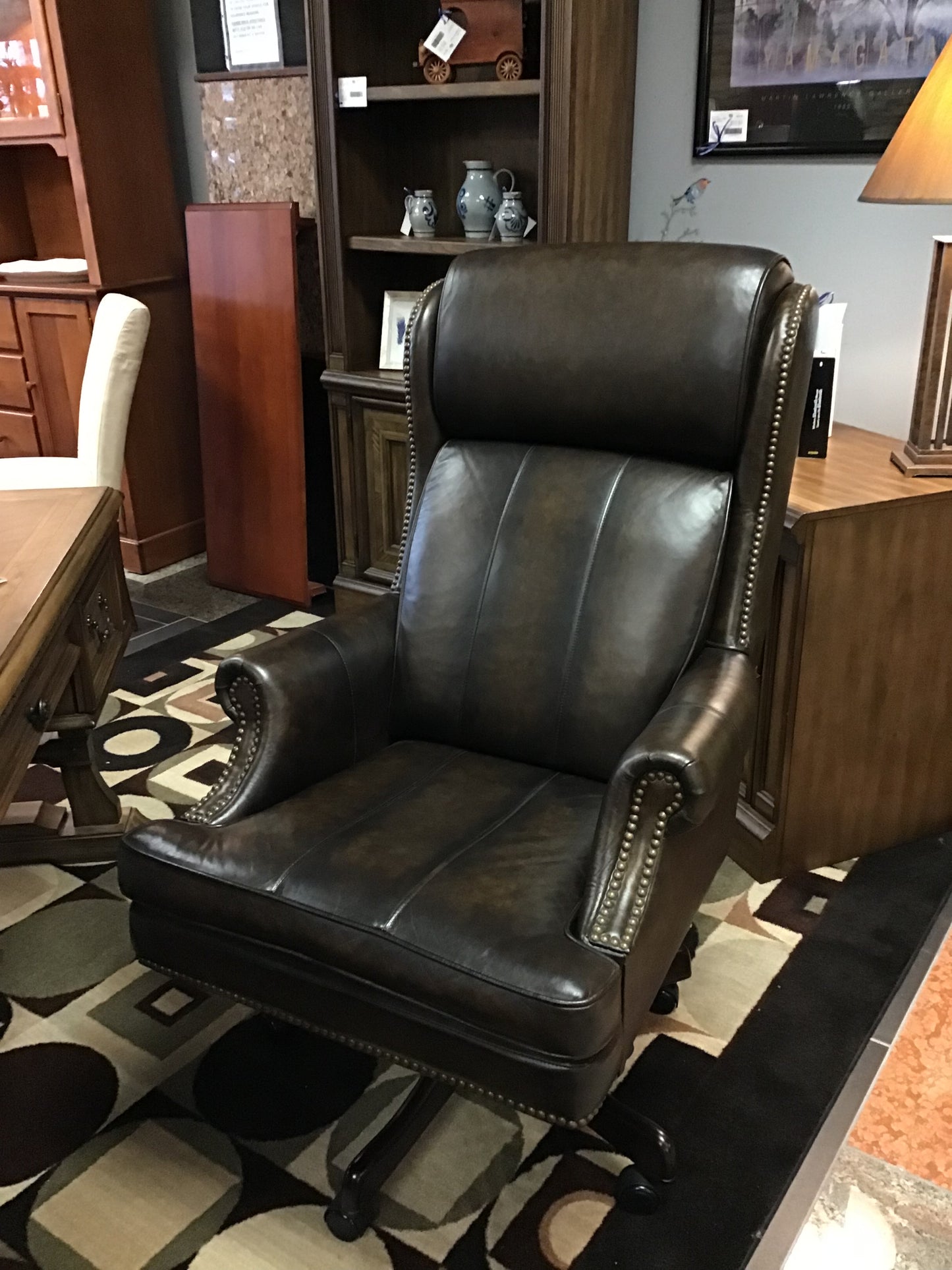 Parker House Pacific Leather Office Chair