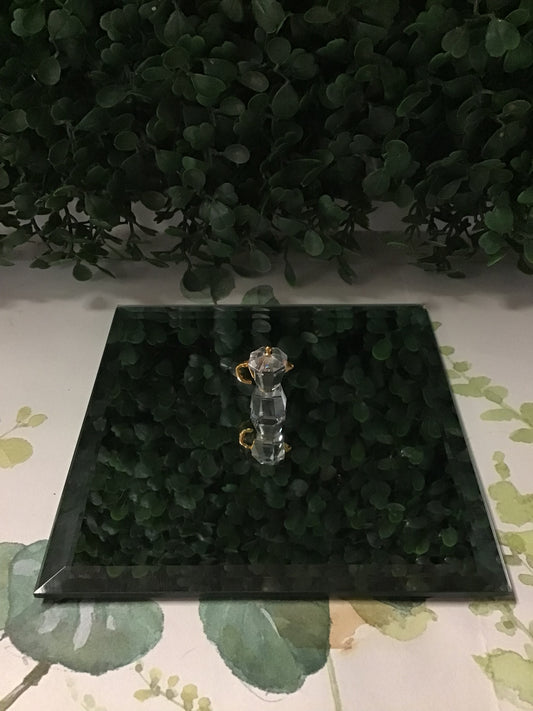 Swarovski Figurine- Mini Espresso Machine