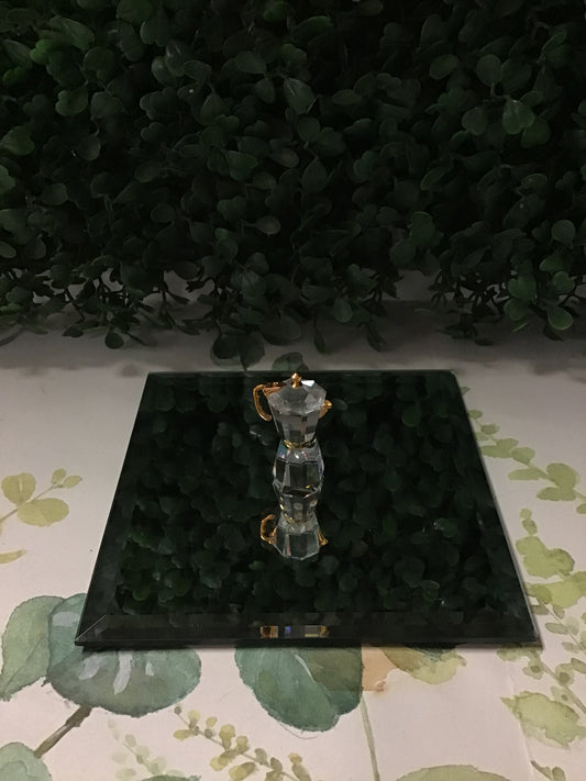 Swarovski Figurine- Espresso Machine