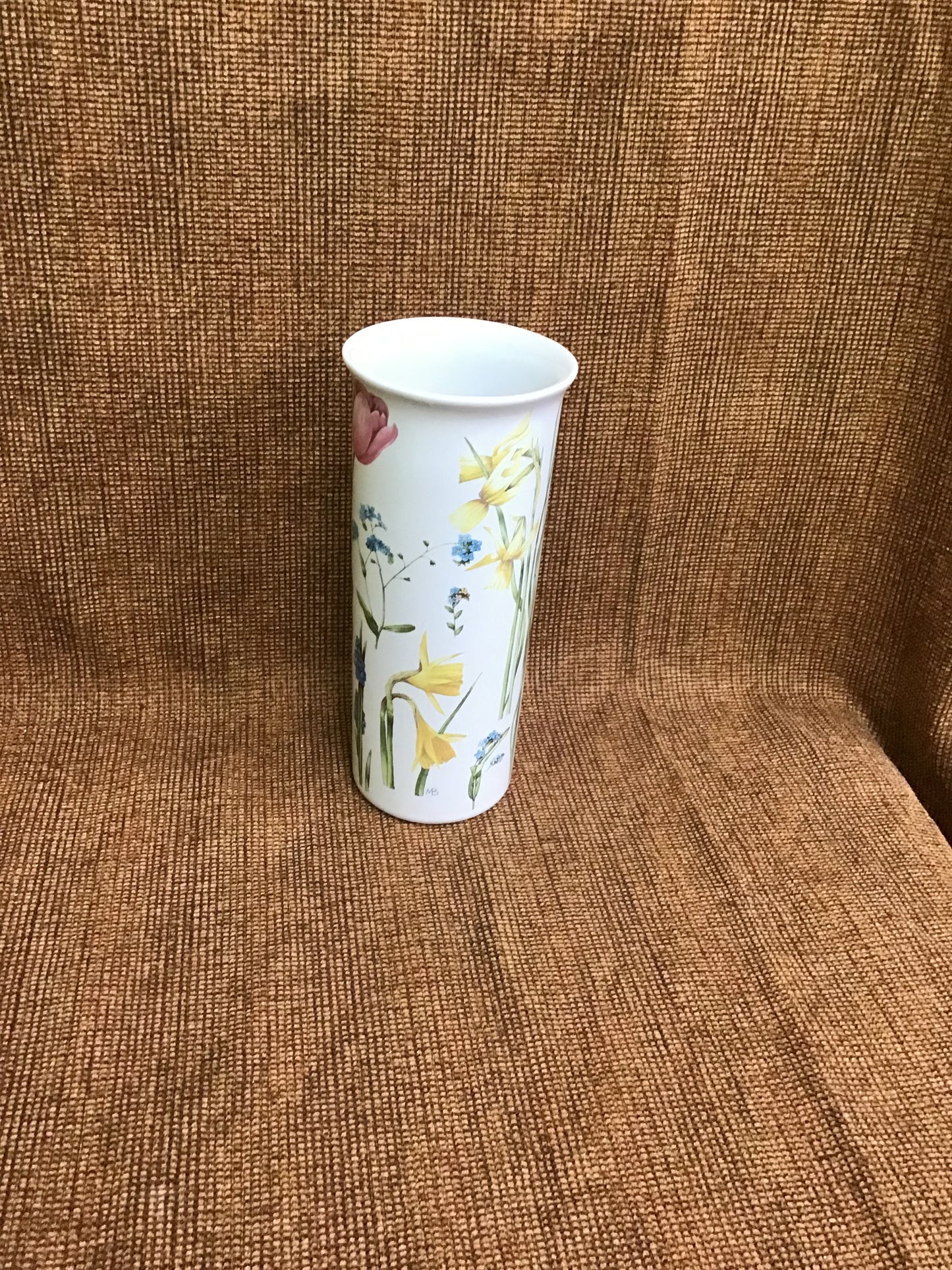 White Flower Vase