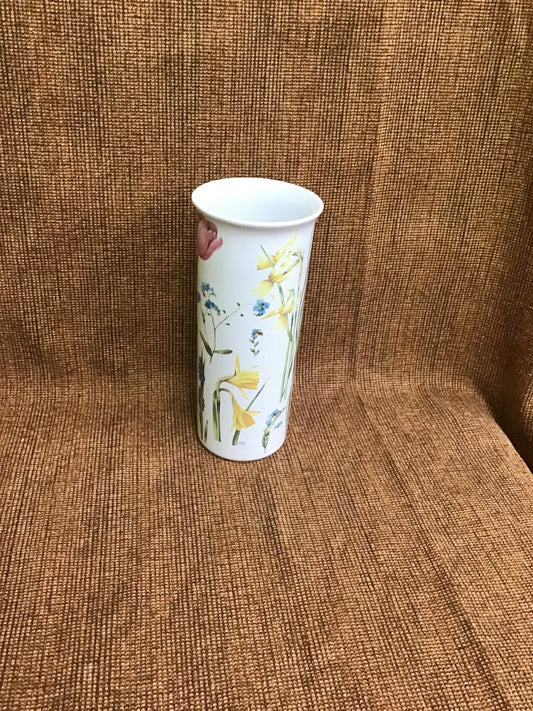 White Flower Vase