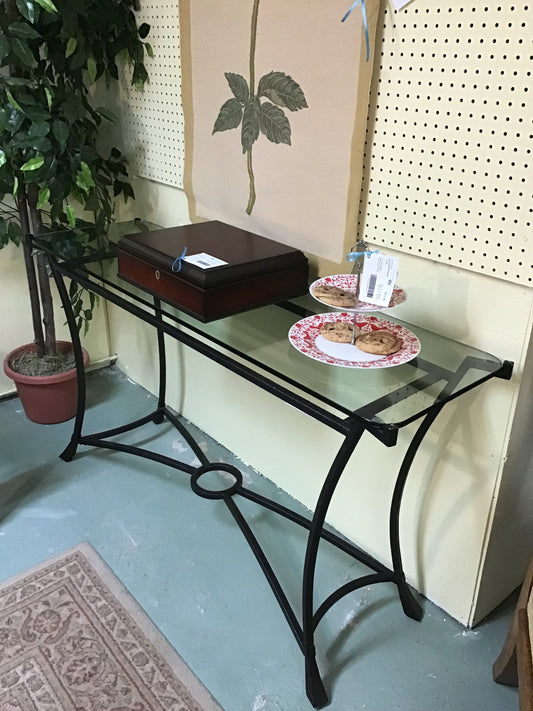 Glass Sofa Table