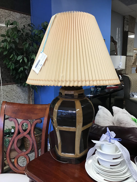 Lrg Ceramic Buffet Lamp- 32"h